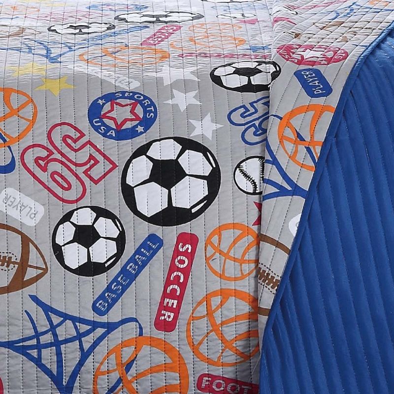 Full/Queen Sport Express Quilt Set - My World