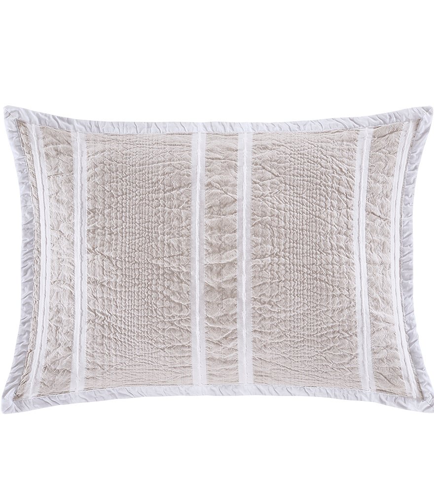 White Sand Home Driftwood Stripe Pillow Sham