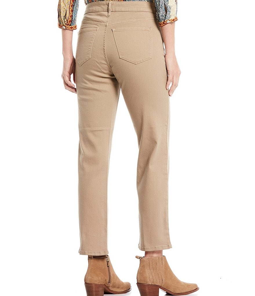 Code Bleu High Rise Straight Leg Ankle Jeans