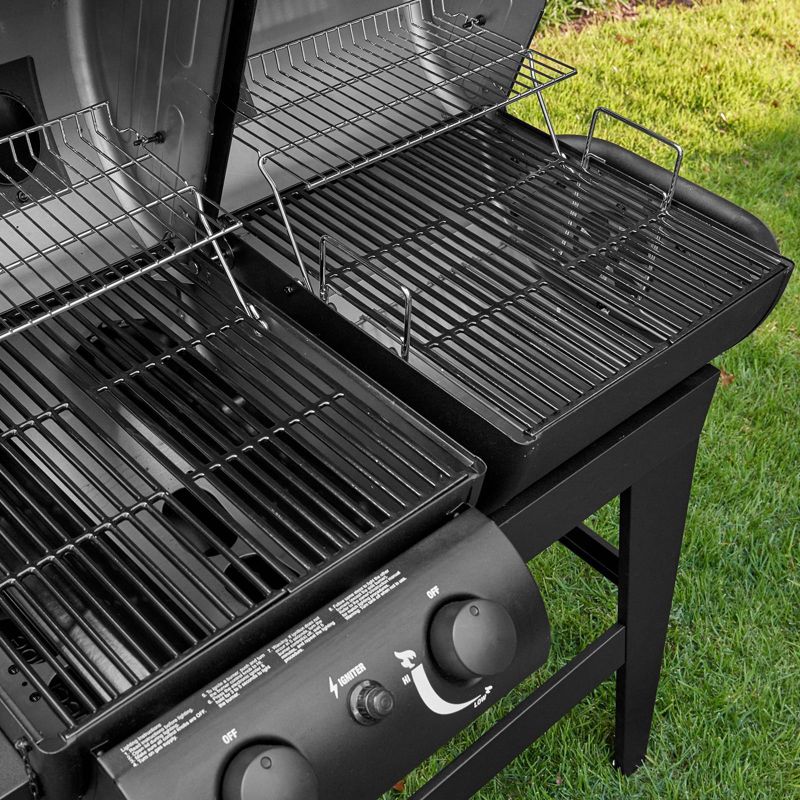 Char-Griller E5030 Dual 2 Burner Grill