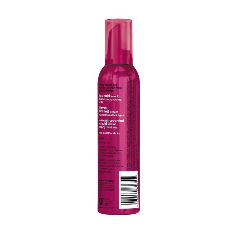 Suave Max Hold Volumizing Mousse - 9oz