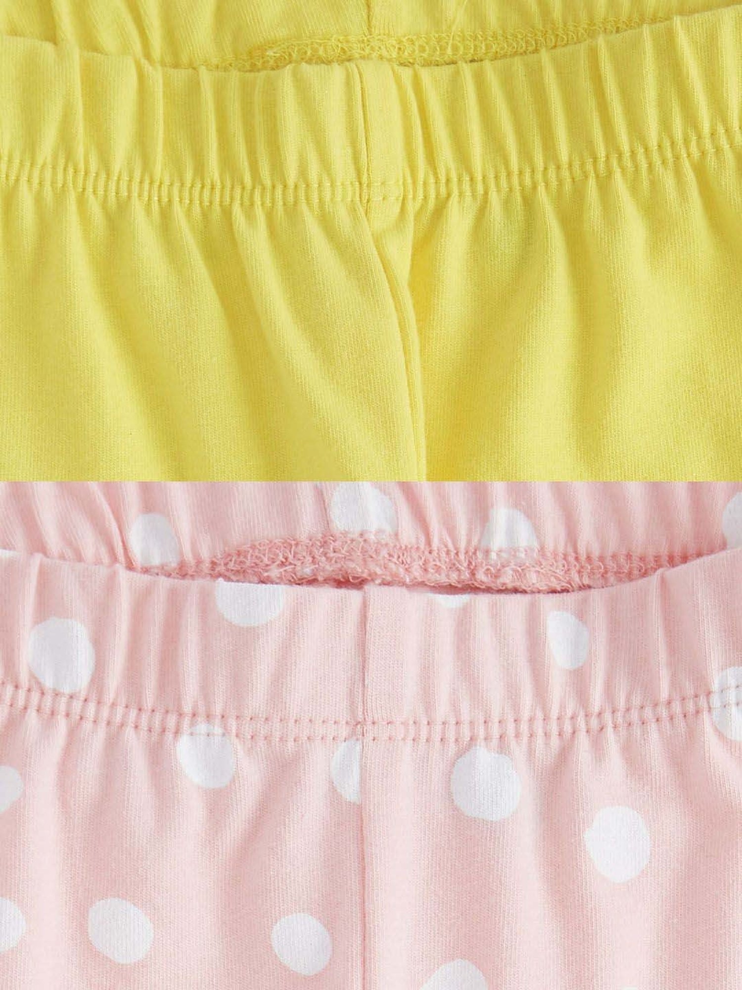 Jockey Kids White & Black Cotton Striped Leggings