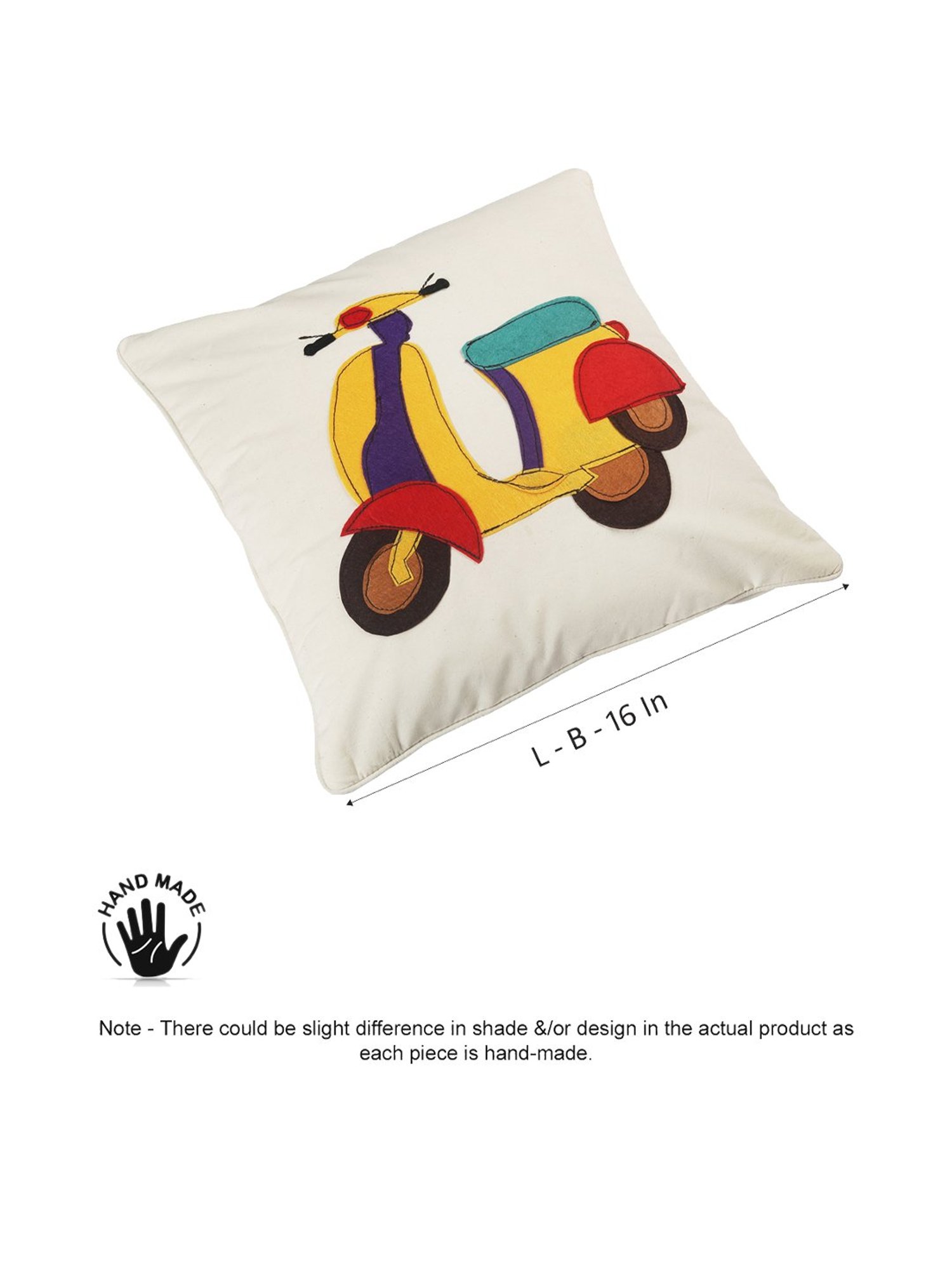 VarEesha Multicolor Cotton Cushion Cover - Set of 2