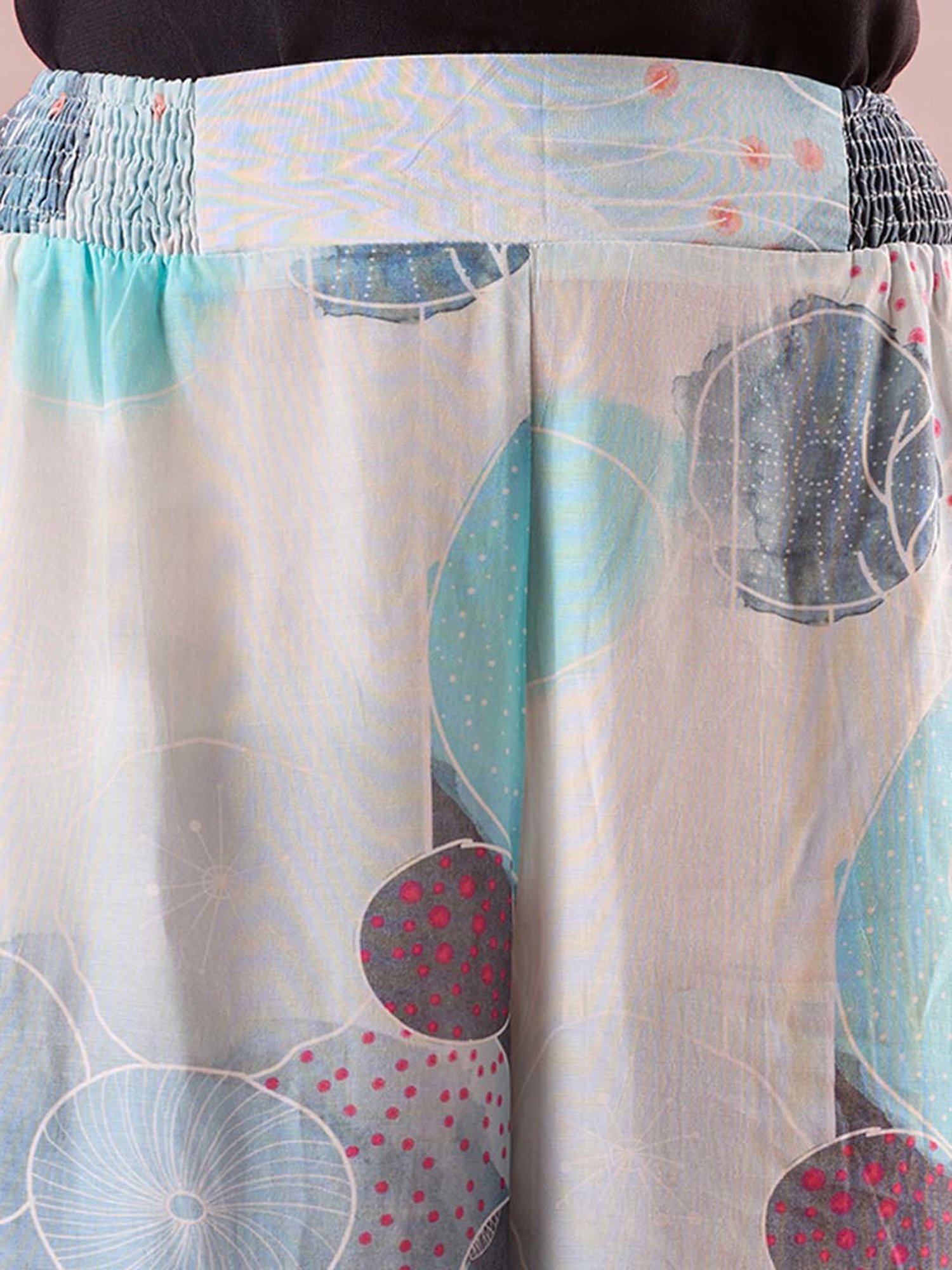 navyasa by liva Indigo Blue Tunic With Pants Set