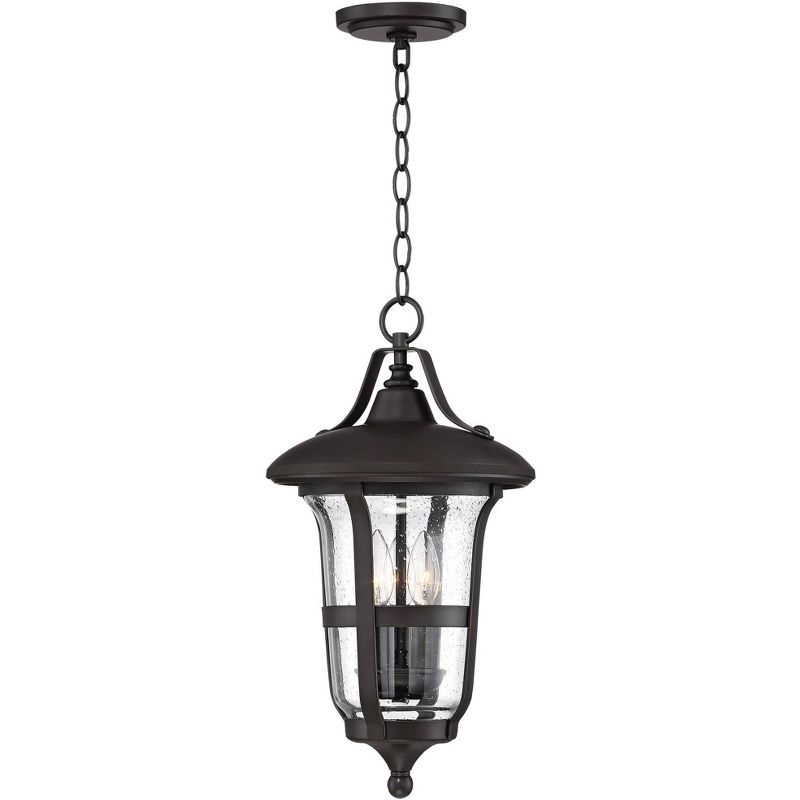 Bel Air Lighting Outdoor Hanging Pendant Black