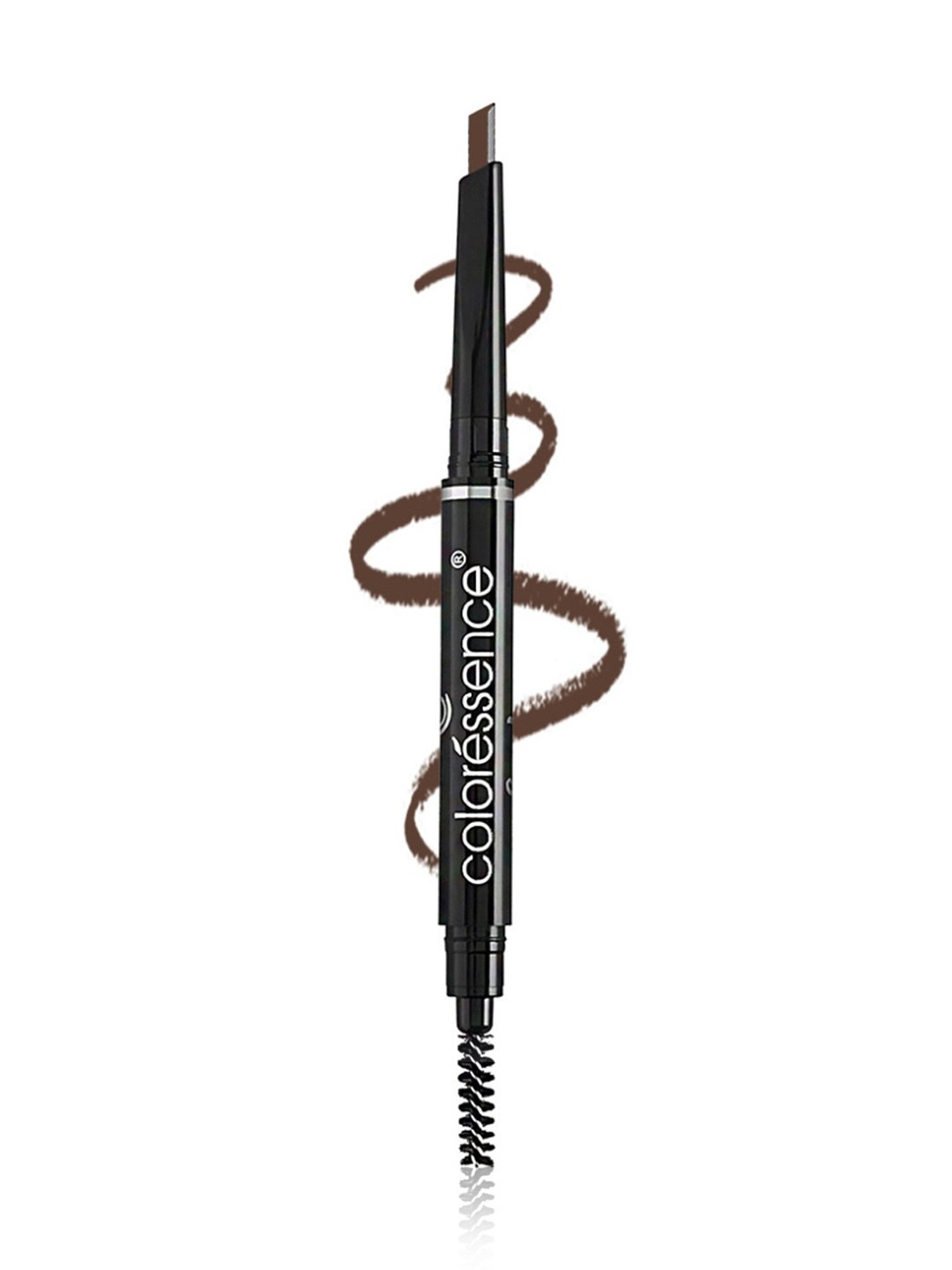 Coloressence 2 in 1 Dual Function Eye Brow Filling Pencil with Spoolie Brown - 0.25 gm