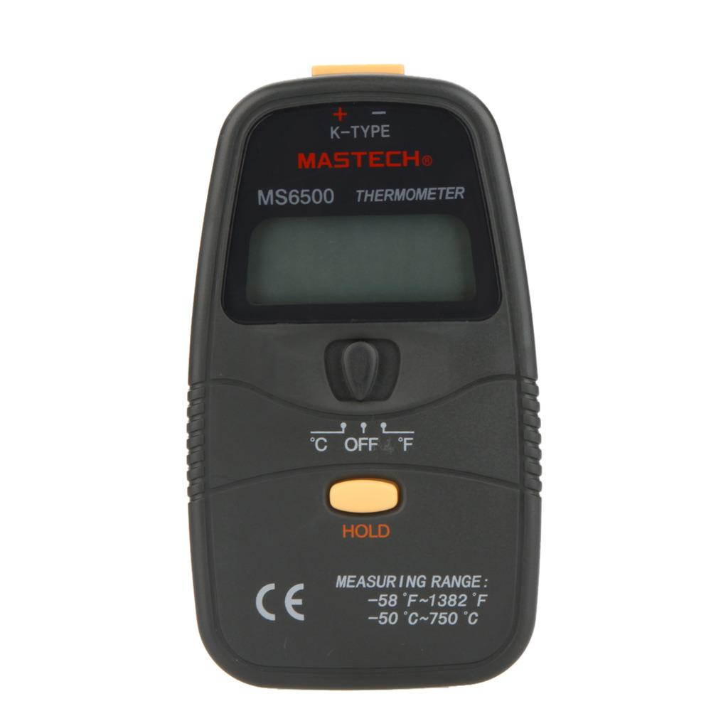 MASTECH MS6500 Handheld Digital Thermometer Temperature Meter Sensor Tester thermometre estacion metereologica station meteo