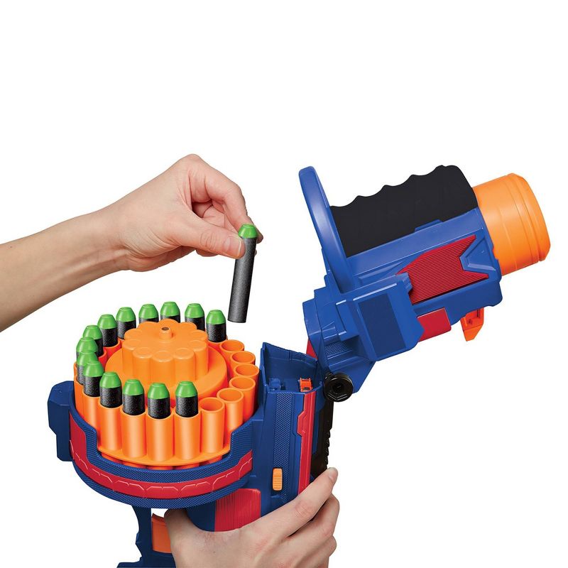 Air Warriors Power Mech Motorized Blaster with 20 Long Distance Darts