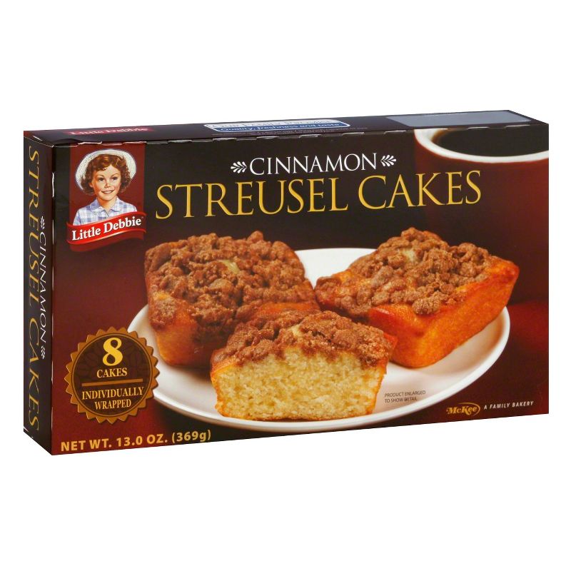 Little Debbiee Cinnamon Streusel Cakes - 8ct/13oz