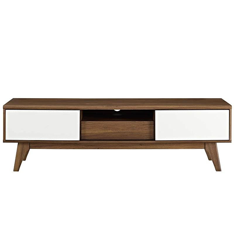 Envision Mid-Century Modern Low 59 Inch TV Stand