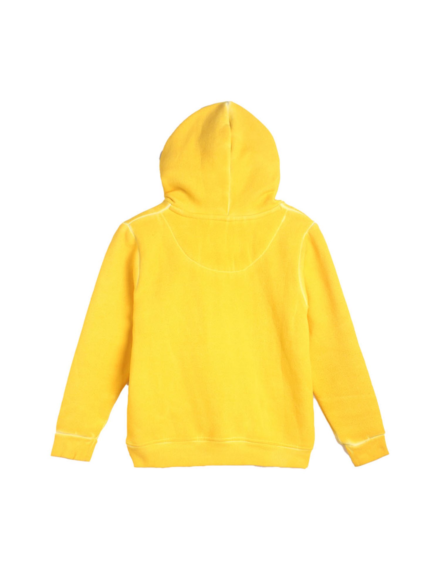Tales & Stories Kids Yellow Solid Hoodie