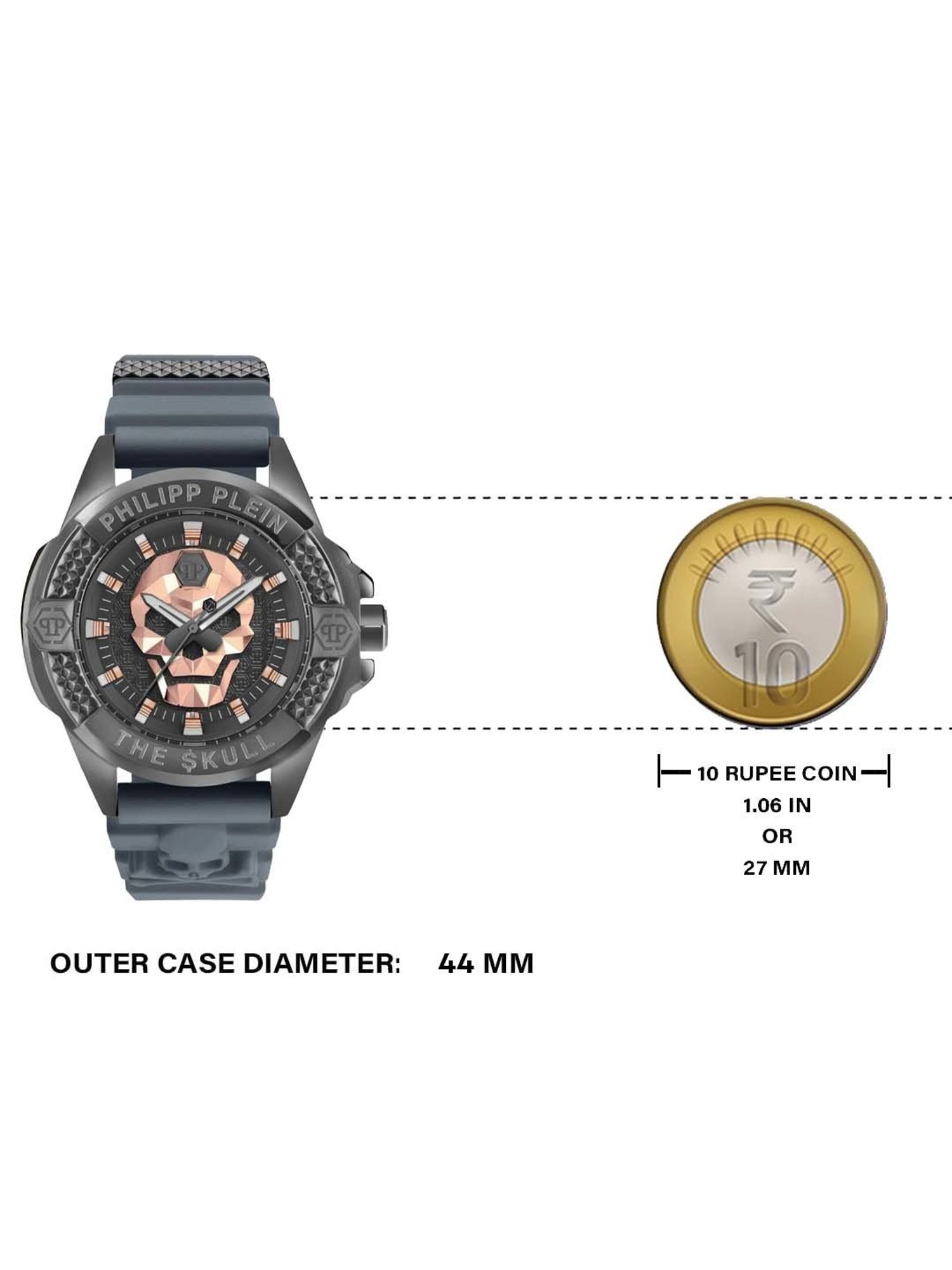 PHILIPP PLEIN PWAAA2324 Analog Watch for Men