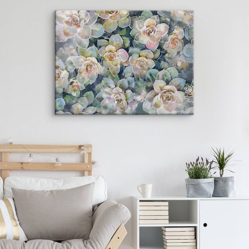 Oasis By Studio Arts Wrapped Unframed Wall Canvas - Masterpiece Art Gallery