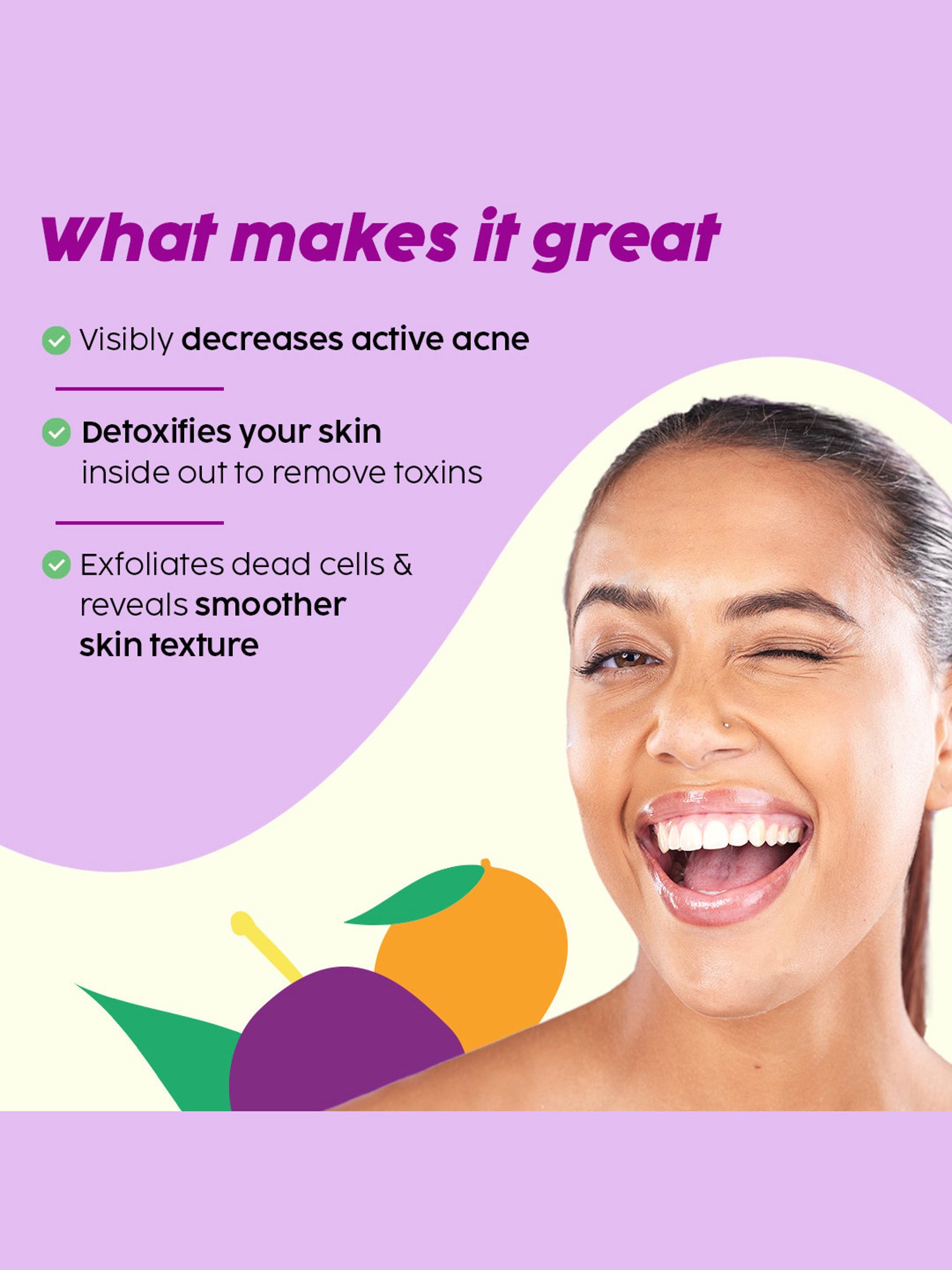 PLIX THE PLANT FIX Jamun Active Acne Control Dewy Serum - 30 ml