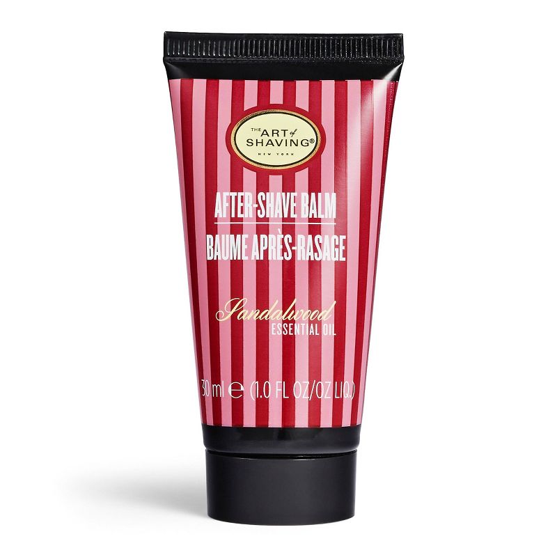 The Art Of Shaving Men's Sandalwood Travel Shaving Kit with 5 Bladed Morris Park Razor