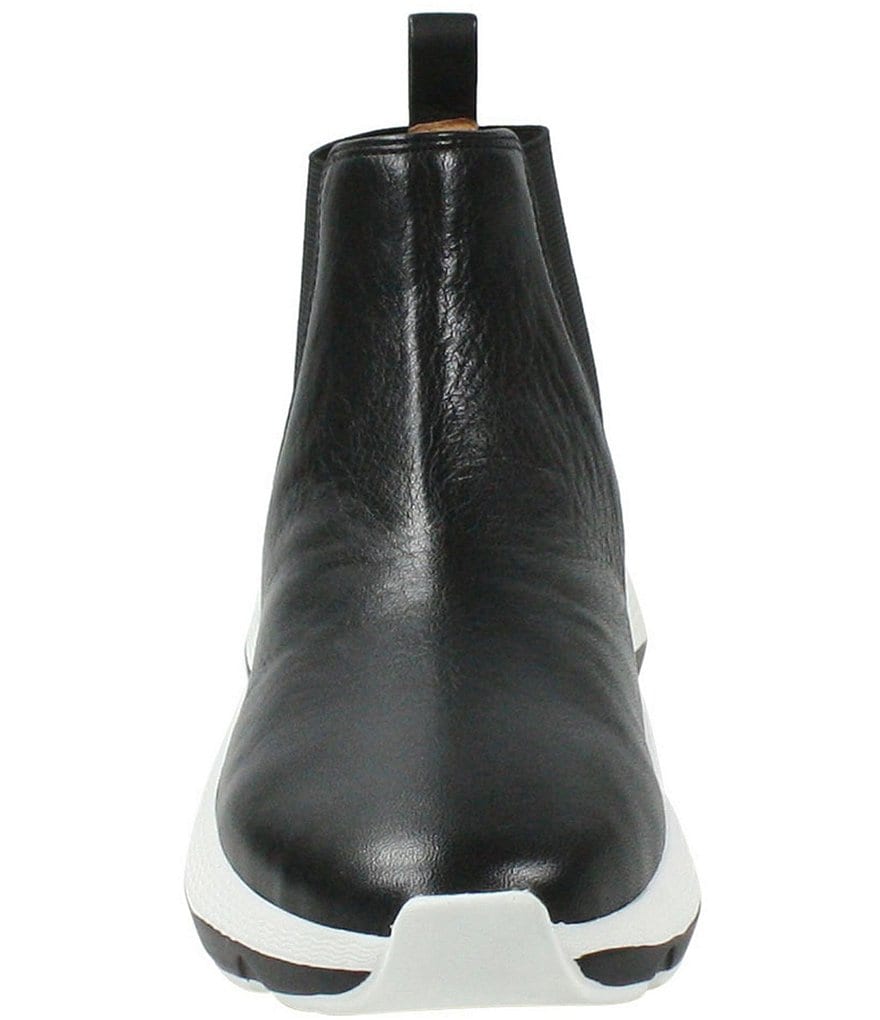 L'Amour Des Pieds Haddy Leather Chelsea Sneaker Booties