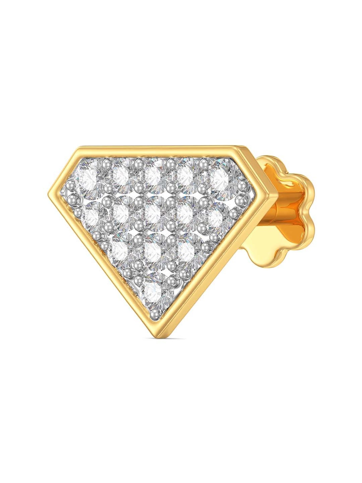 Joyalukkas 18k Gold & Diamond Nosepin