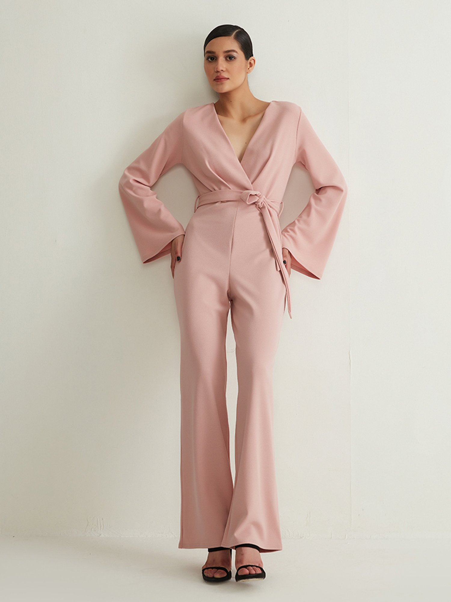 Cover Story Pink Jumpsuit