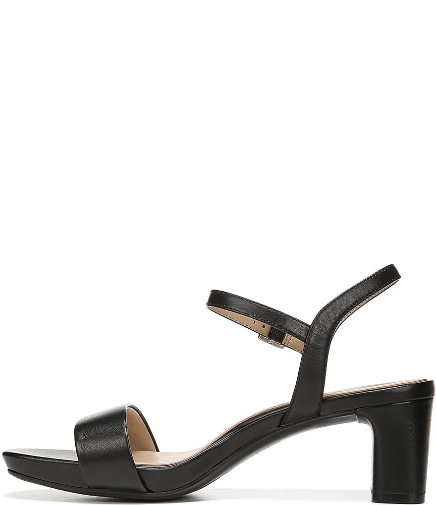 Naturalizer Ivy Leather Block Heel Dress Sandals