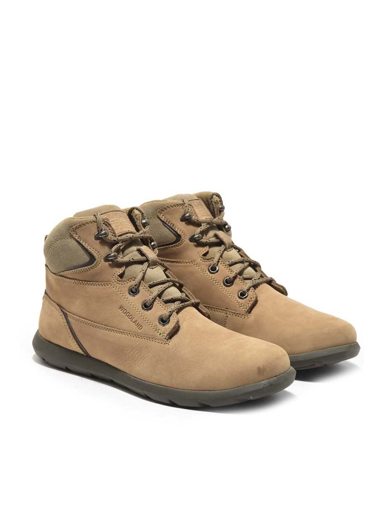 Woodland Men's Paris Khaki Derby Boots