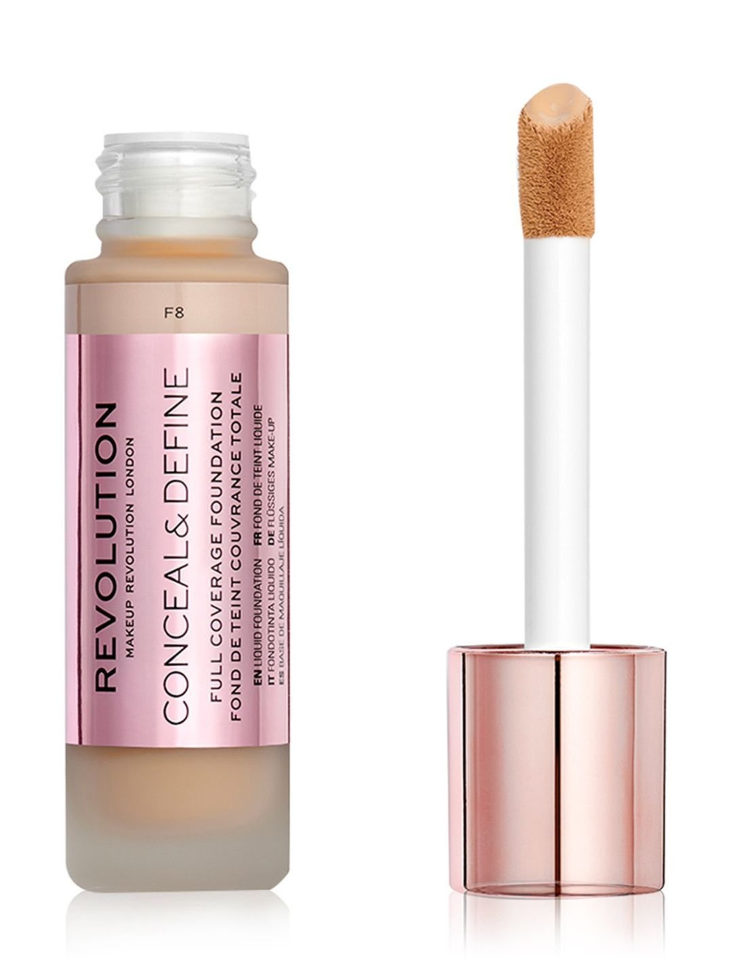 Makeup Revolution Conceal and Define Foundation F8.5 - 23 ml