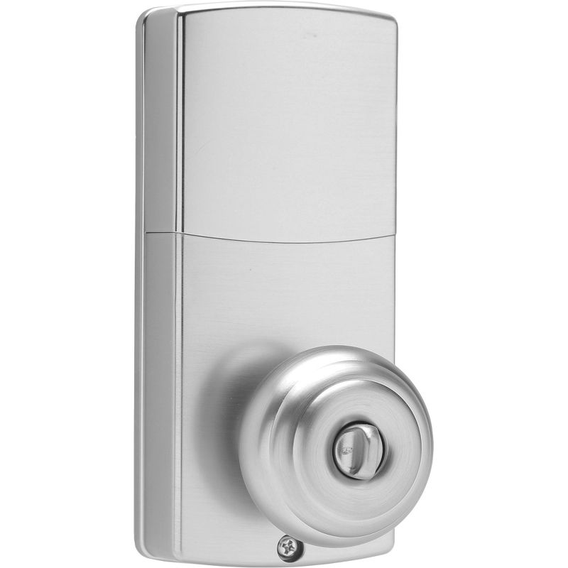 Honeywell Electronic Entry Knob Door Lock- Polished Brass