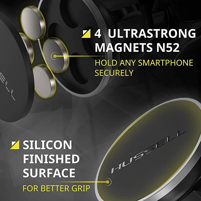 Magnetic Phone Car Mount Air Vent Phone Mount for Car by  360&deg; Adjustable Universal Magnet Phone Holder  Compatible with Any Cell Phone iPhone Galaxy LG Huawei
