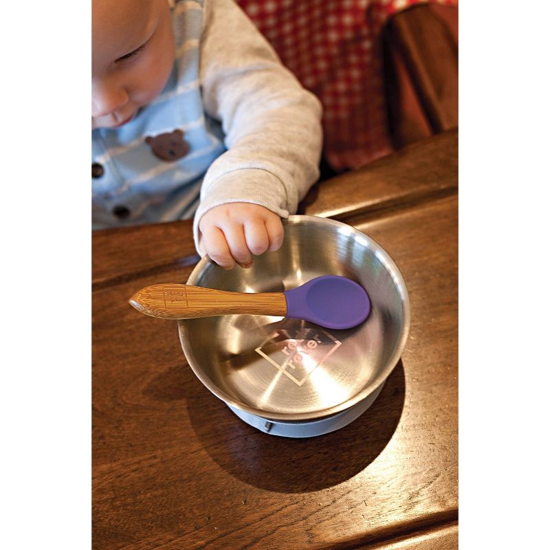 Nuby 2pk Dipeez Spoon - Pink/Aqua