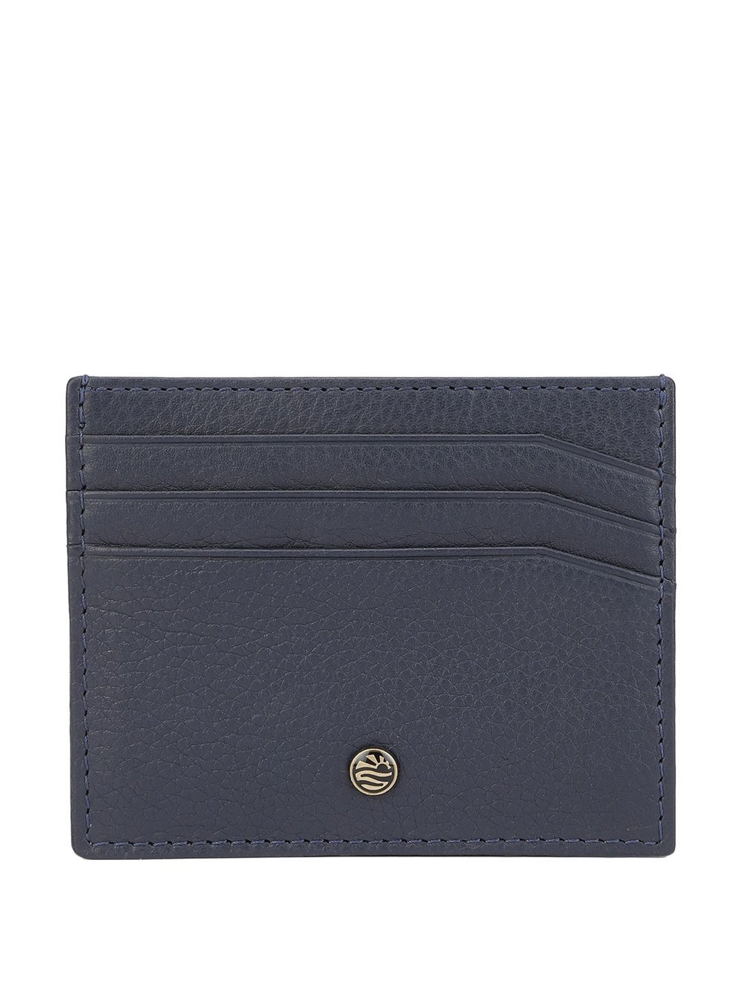 PERQUISITE CENTURION Navy Solid Card Holder