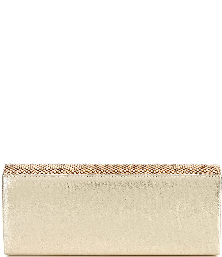 Kate Landry Satin Buckle Clutch Bag