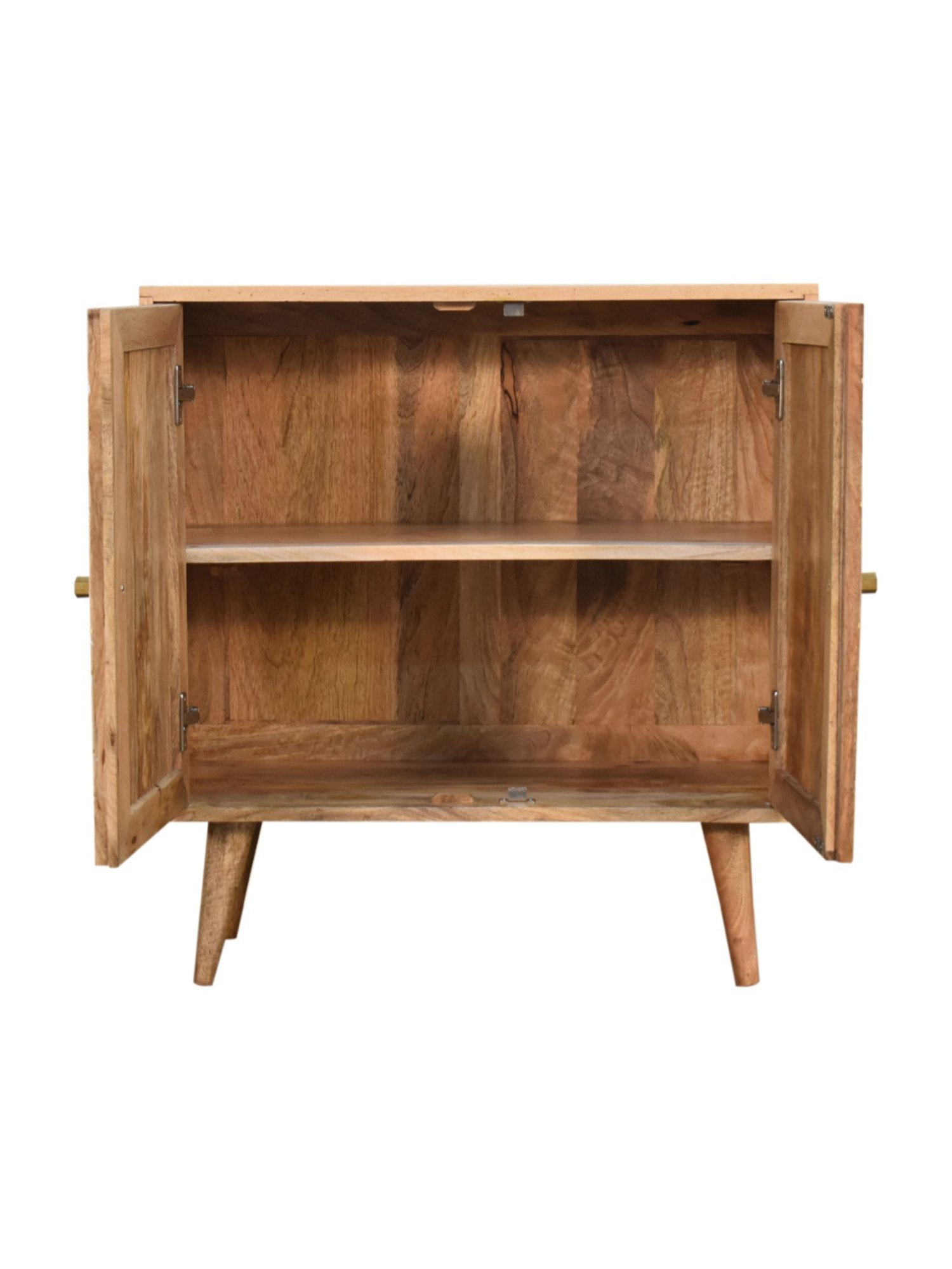 Artisan Furniture Cassia Grey & Brown Wood Cabinet