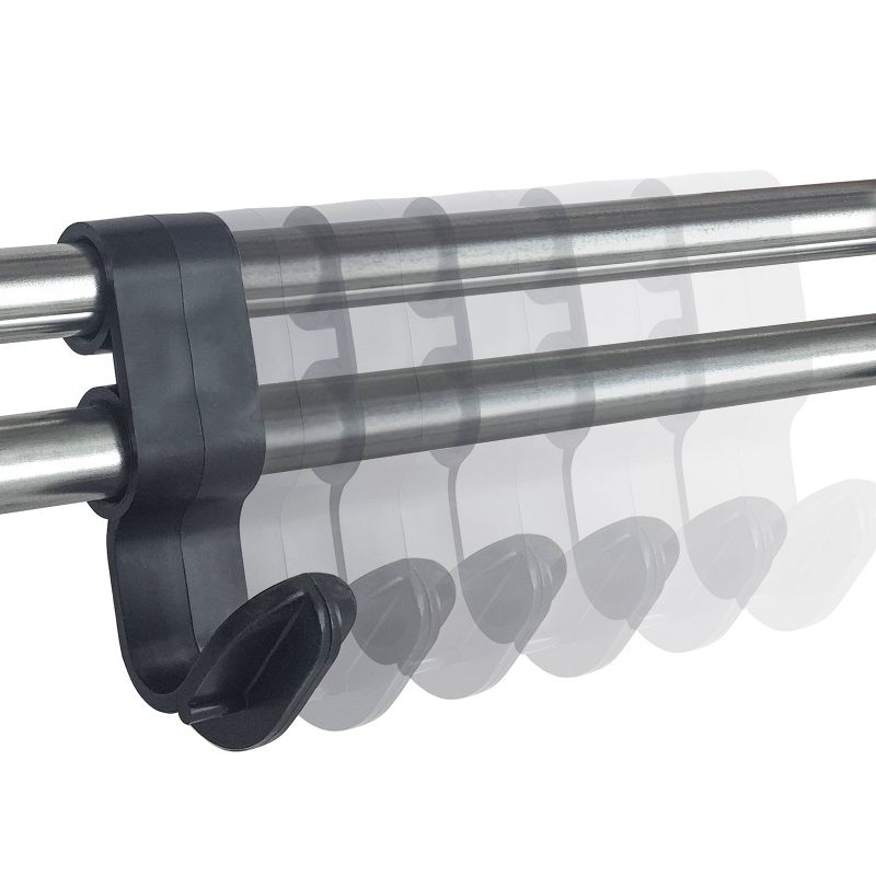 Rubbermaid Shed Shelf, Wire Basket & 50 Lbs Capacity 34" Tool Rack (2 of Each)