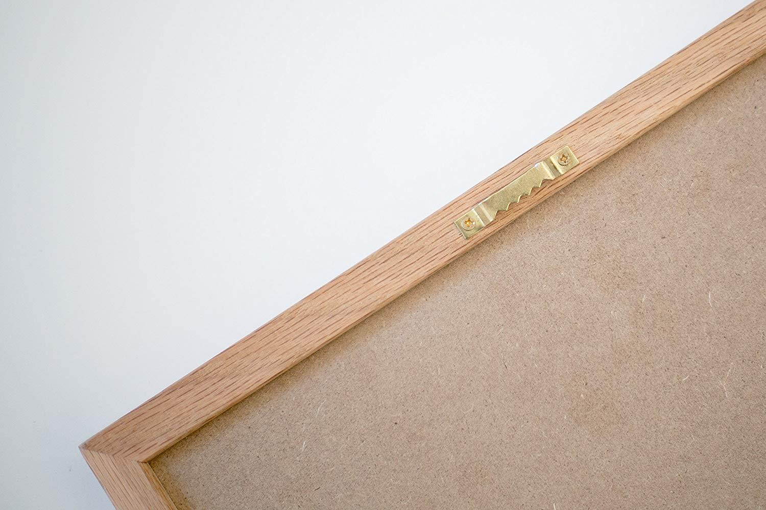 Word Up Premium Felt Letter Board (12x18, Oak Frame and Black Felt) with 300 3/4" Characters and Emojis and 350 1" Characters