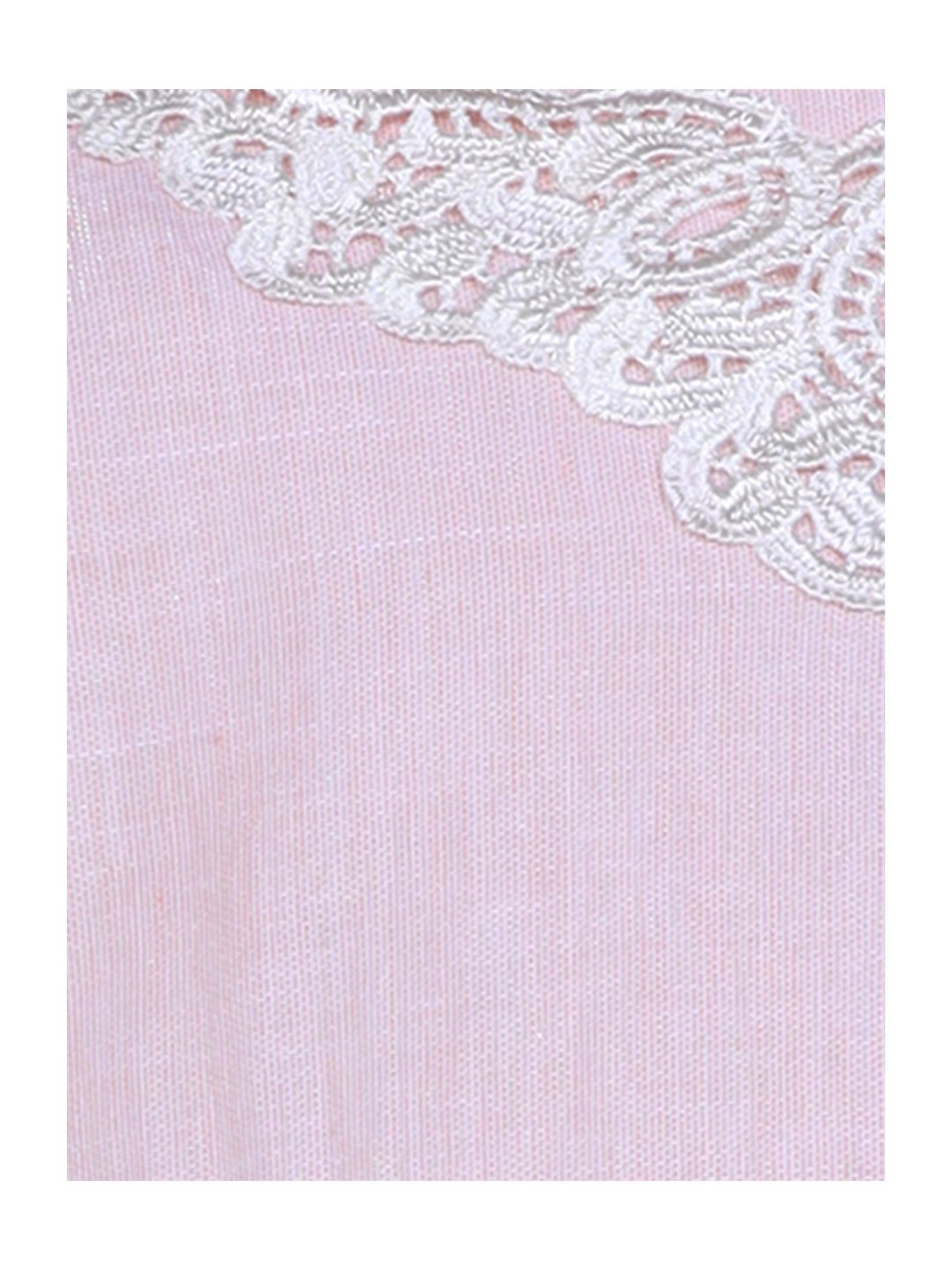 Peppermint Kids Peach Solid Dress