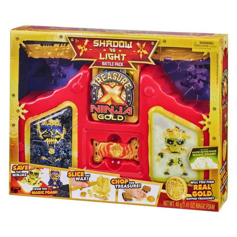 Treasure X Ninja Gold - Shadow vs. Light Battle Pack