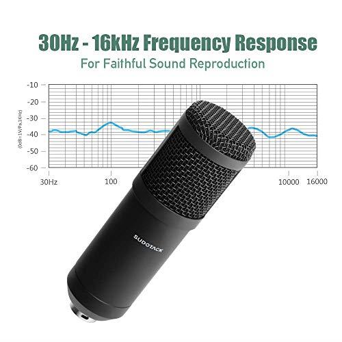 gold--BM800 Professional Suspension Microphone Kit Studio Live Stream Broadcasting Recording Condenser Microphone Set