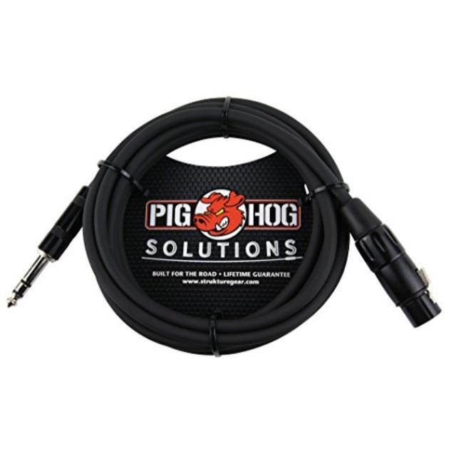 Pig Hog 10' TRS Male to XLR Female Balanced Cable #PX-TMXF1