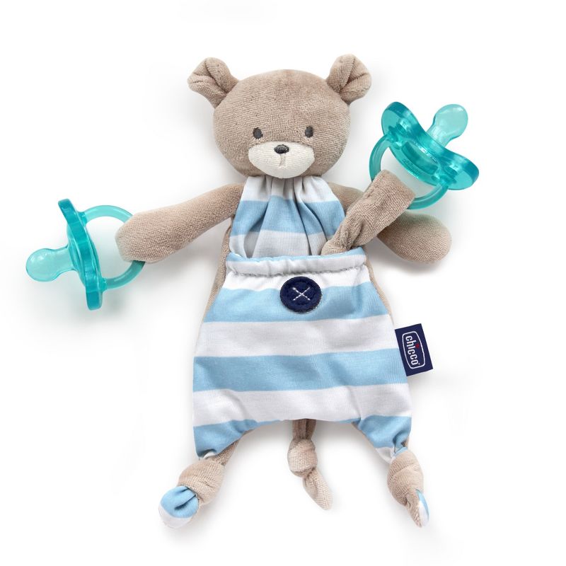 Chicco Pocket Buddies Pacifier Holder - Blue