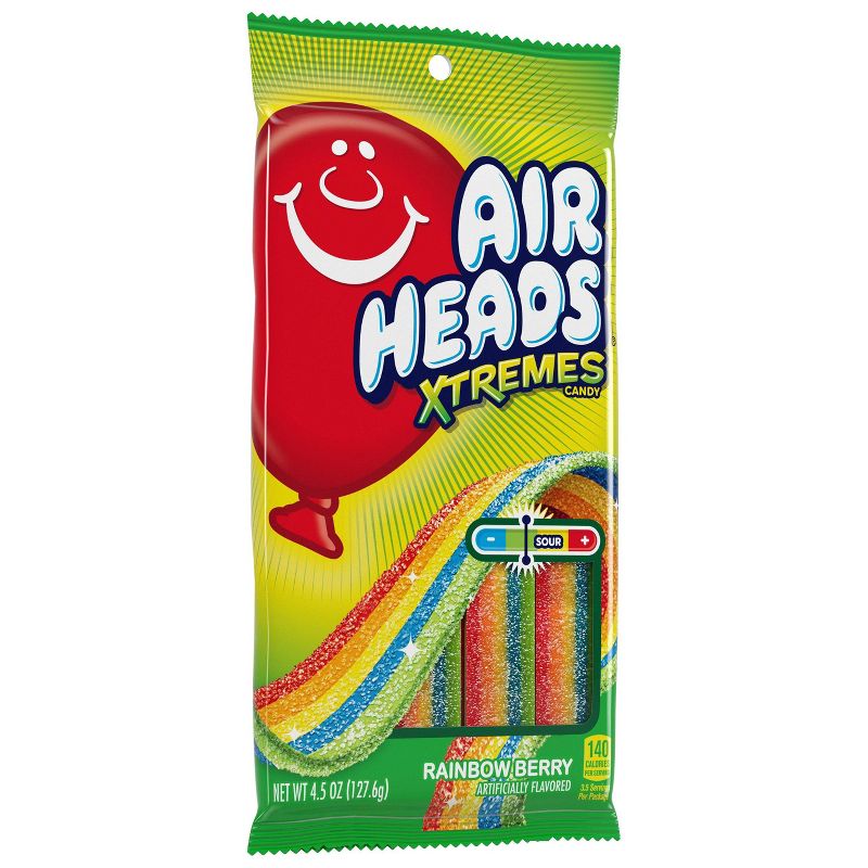 Airheads Extremes Rainbow Berry Sour Candy - 4.5oz