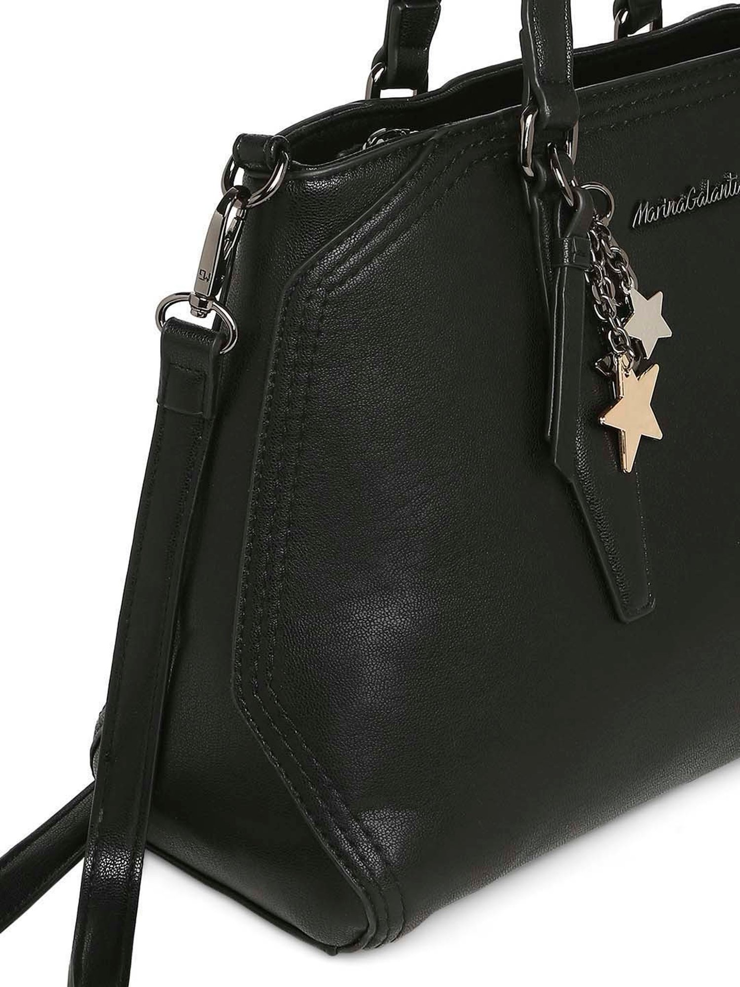 Marina Galanti Black Midnight Sonata Soft Tote