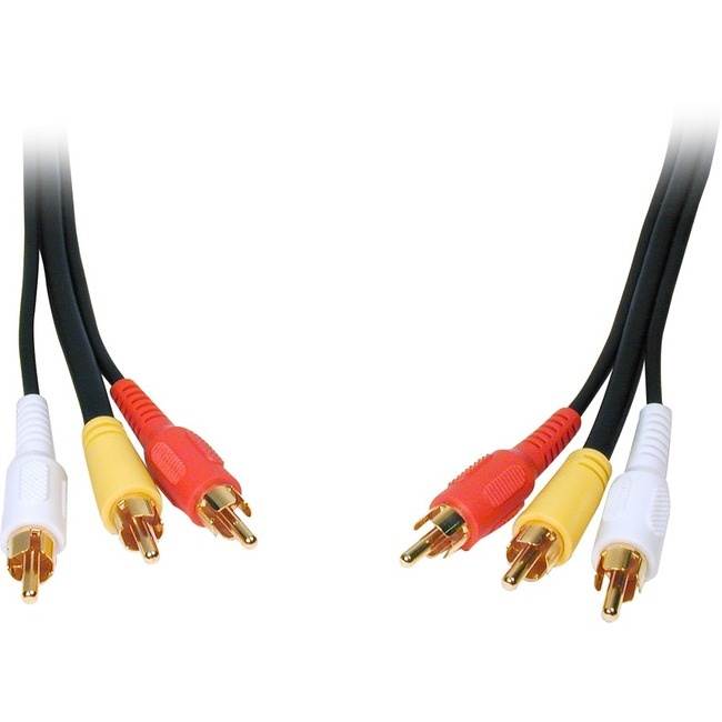 COMPREHENSIVE CONNECTIVITY COMPANY 3RCA-3RCA-6ST 6FT 3 RCA TO 3 RCA VIDEO/AUDIO