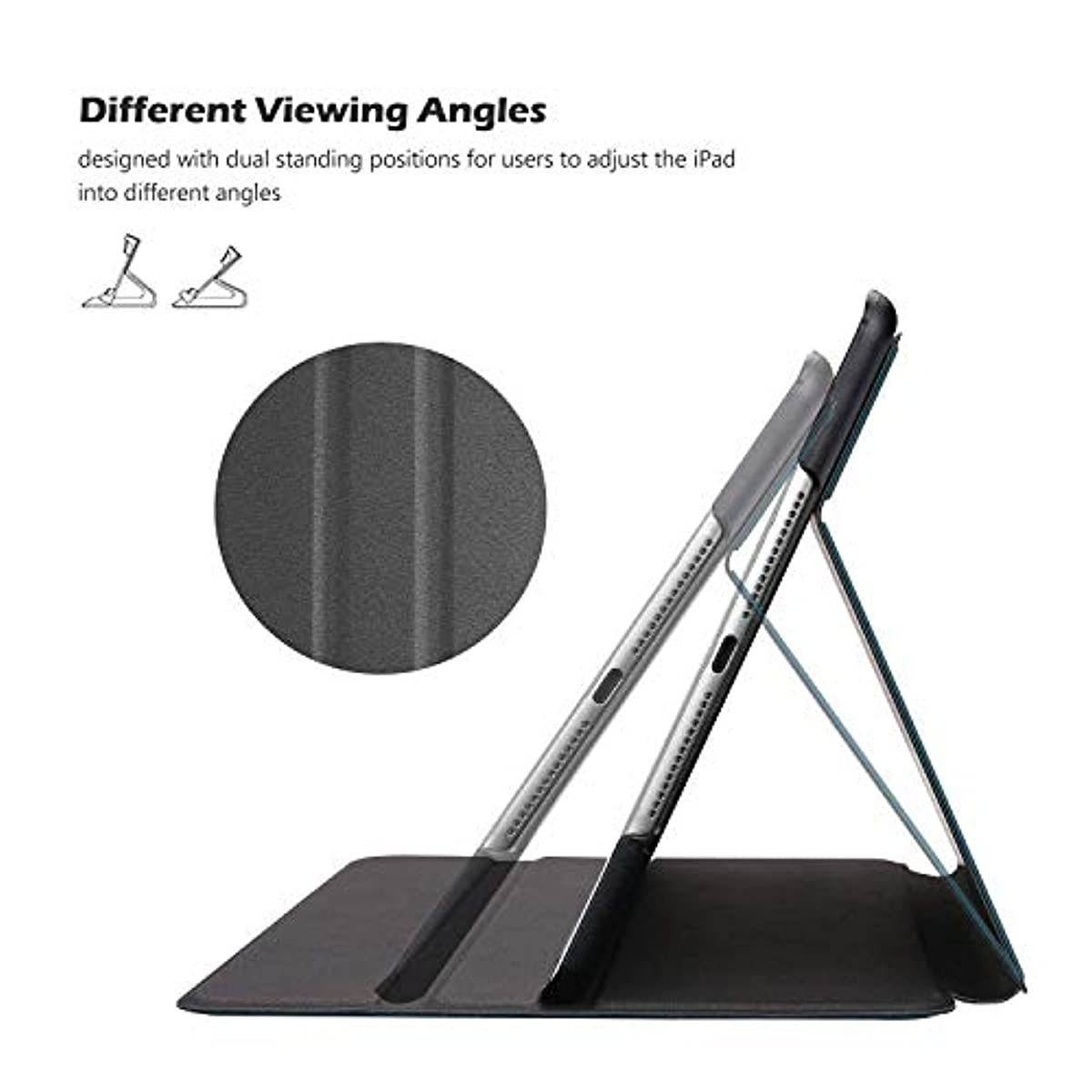 ProCase iPad 9.7 (2018 & 2017) / iPad Air 2 / iPad Air Case Bundle with Screen Cleaning Pad Cloth Wipes