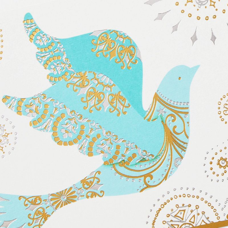 10ct Hallmark Unicef Dove with Swirls Boxed Cards