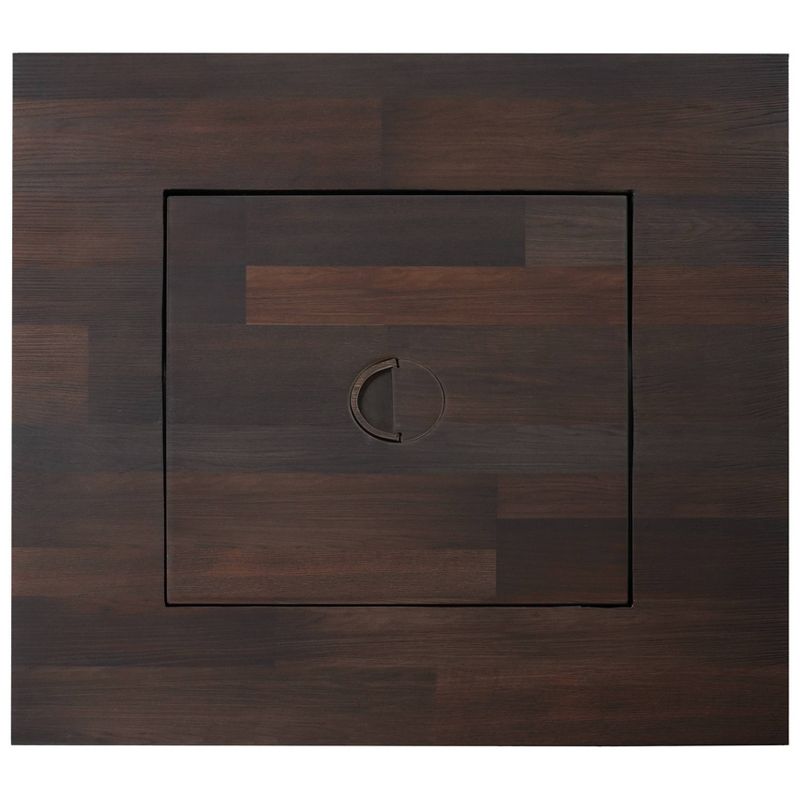 Spencer 30" Gas Outdoor Fire Pit with Printed Resin Mantel - Endless Summer