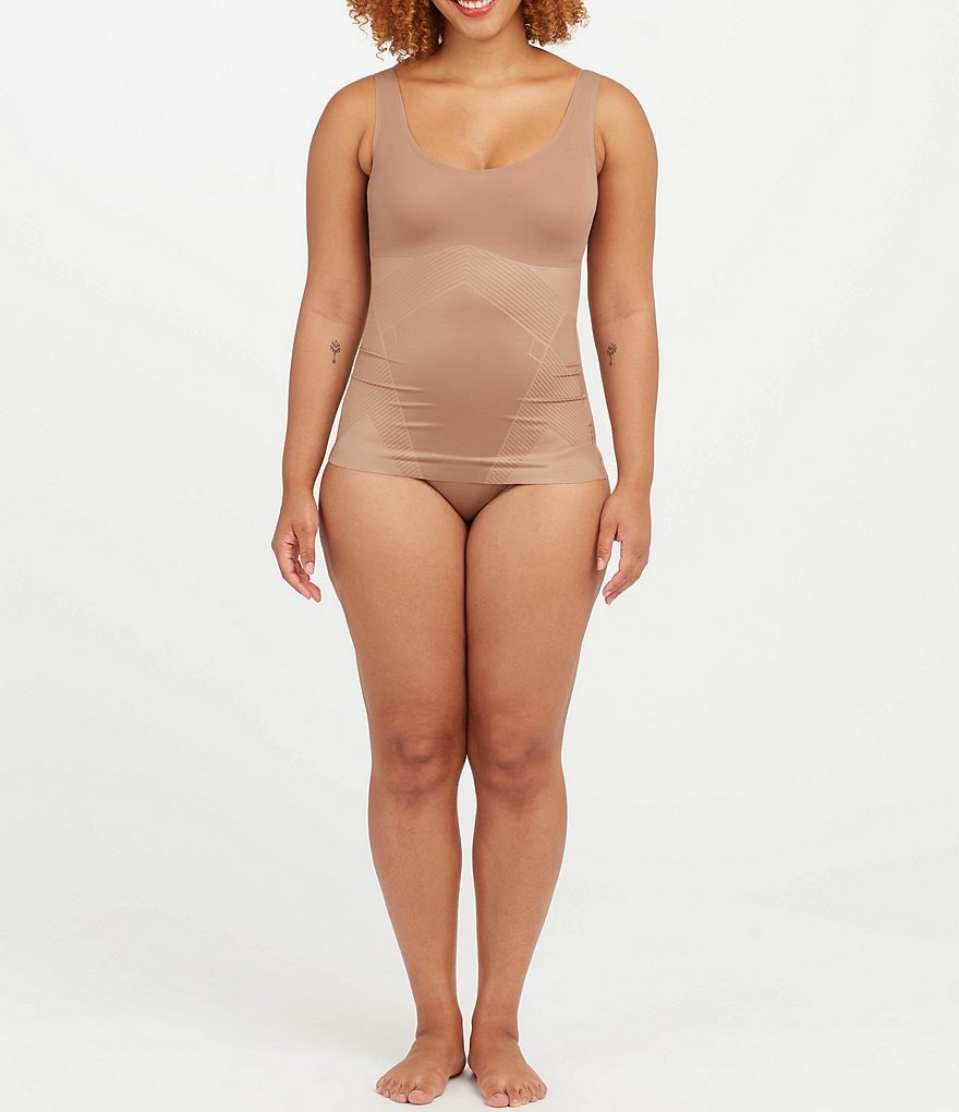 Spanx Thinstincts 2.0 Lightweight Flat Neck Tummy Shaping Tank