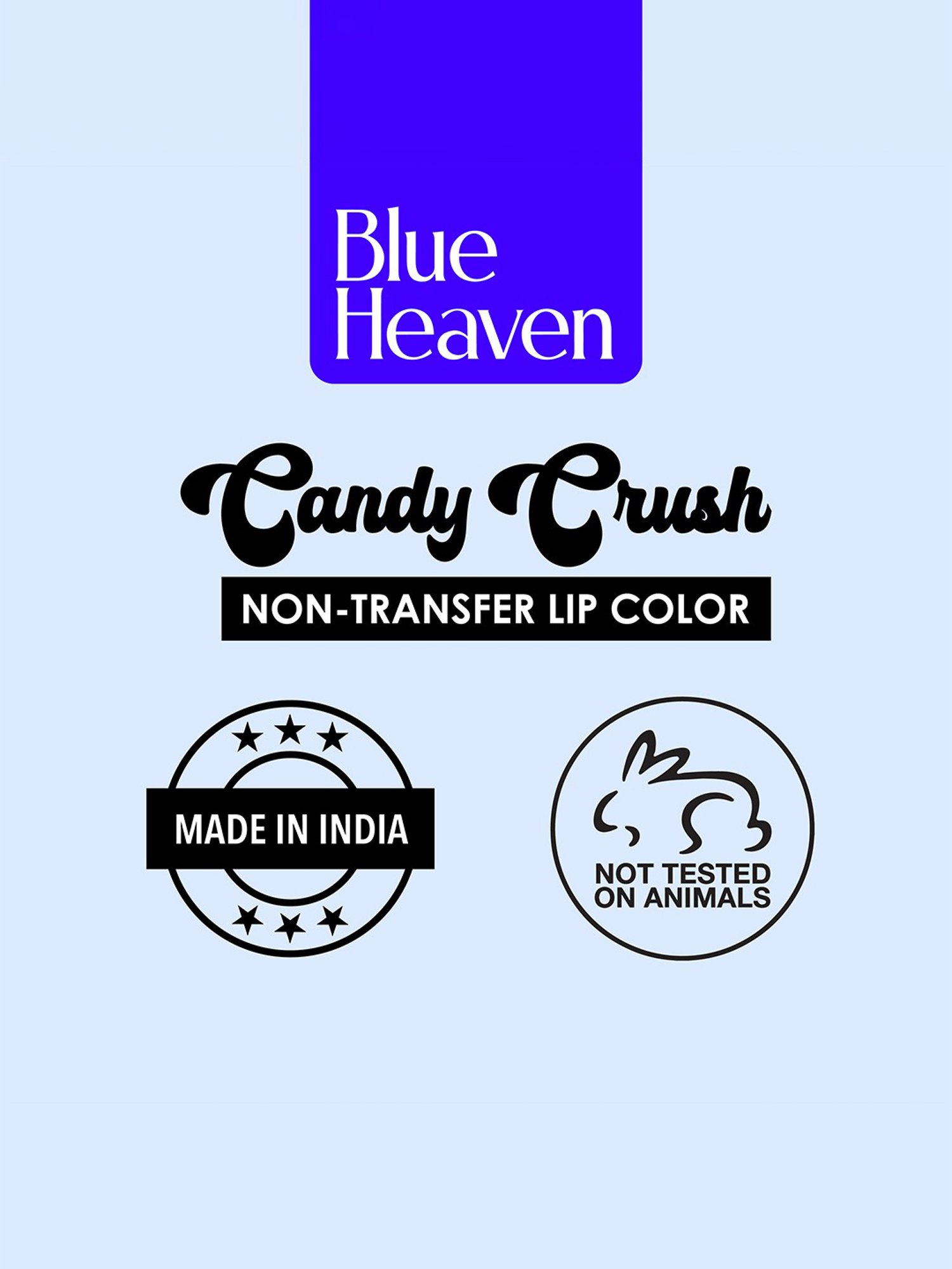 Blue Heaven Candy Crush Non-Transfer Lip Color Gummy Pop - Pack of 3