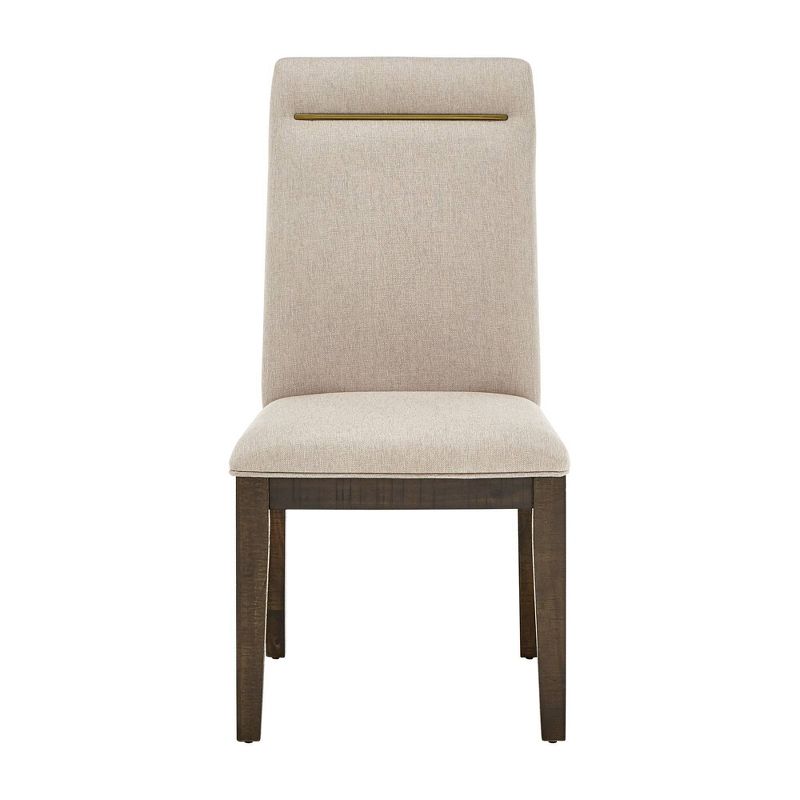 Set of 2 Baxter Espresso Finish Dining Chairs Brown - Inspire Q