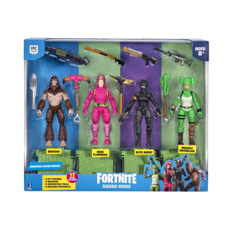 Fortnite 4 Figure Pack (Squad Mode) (Alchemist) S4