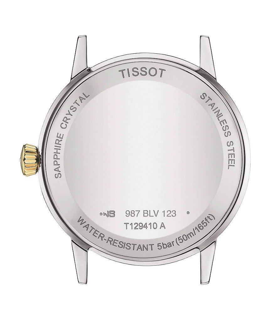 Tissot Classic Dream Embossed Cow Leather Watch