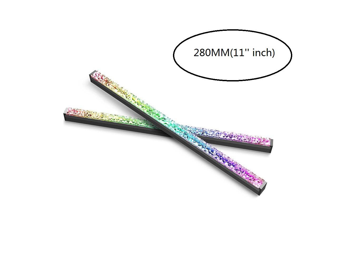 5V 3Pin ARGB Diamond Lighting Bar Strip for Computer Cases Magnetic Paste 10.8-inch